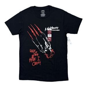Nightmare on Elm Street ‘Ready or Not Here I Come’ Black T-Shirt
